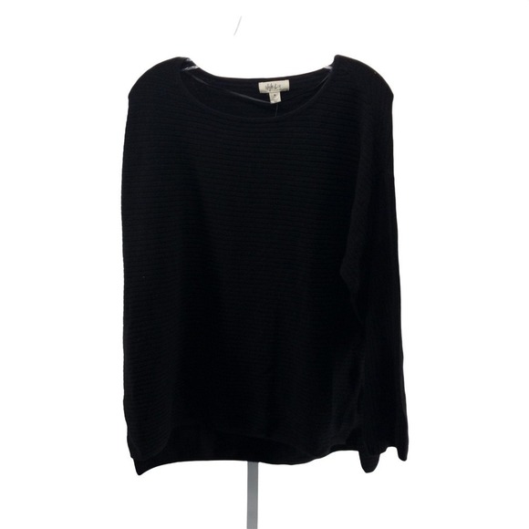 Style & Co Textured Sweater Black M - Picture 1 of 5